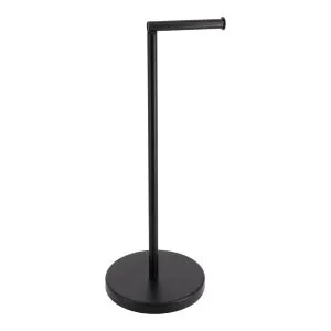 TENDANCE DRŽAČ TOALET PAPIRA SAMOSTOJEĆI 55X24X19 CM METAL MAT CRNA 9641108