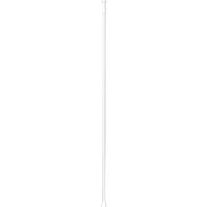 TENDANCE DRŽAČ ZAVESE ZA KADU 135-250CM ALUMINIJUM BELA 2104100