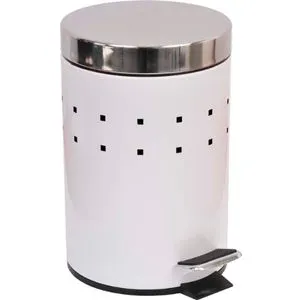 TENDANCE KANTA ZA SMEĆE 3L NA PEDALU 17X23X26CM METAL BELA 6502100