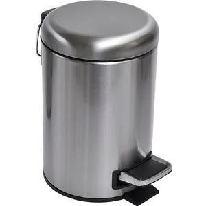 TENDANCE KANTA ZA SMEĆE 3L NA PEDALU SOFT CLOSE 17X23X25,5CM METAL HROM 6543102