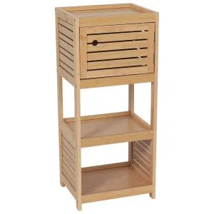 Tendance kupatilski ormarić 1 vrata i 2 police Trinidad 36,5X30X83Cm Mdf Bamboo 9902764