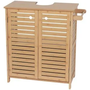 Tendance kupatilski ormarić sa 2 vrata i policom Trinidad 60X30X70Cm Mdf Bamboo 9900764