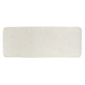 TENDANCE KUPATILSKI TEPIH 45X120CM MIKROFIBER BELA 7743161