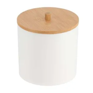 TENDANCE KUTIJA ZA VATU 7,5X10 CM BAMBUS/PS BELA 6785210