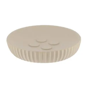 Tendance posuda za sapun 11x2,4 cm poliresin sivo smedja 64103165