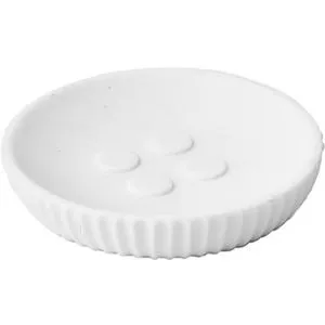 TENDANCE POSUDA ZA SAPUN PRUGE 2,4X11 CM POLIRESIN, BELA 64103100