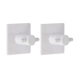 Tendance set 2 cetvrtaste kukice 3m 4,5 x 3 x 4,5 plastična bela 9053100