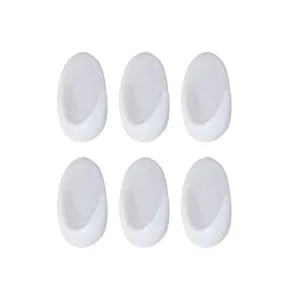 Tendance set 6 kukica 3m 2,7 x 1,8 x 2,5 plastična bela 9040100