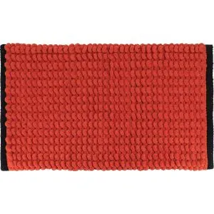 TENDANCE TEPIH ZA KUPATILO 45X75 CM PAMUK/POLIESTER  NARANDŽASTA/CRNA AA7751124