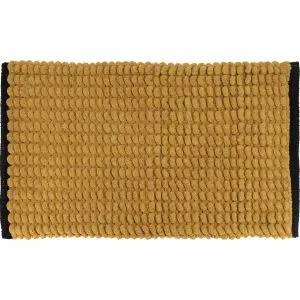 TENDANCE TEPIH ZA KUPATILO 45X75 CM PAMUK/POLIESTER  ŽUTA/CRNA AA7751123