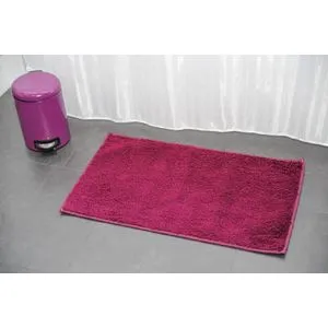 TENDANCE TEPIH ZA KUPATILO 45X75 CM POLIESTER TAMNO LJUBIČASTA 7600170