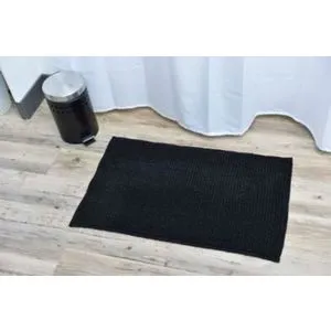 TENDANCE TEPIH ZA KUPATILO BALLS 45X75CM MIKROFIBER CRNA 7707103