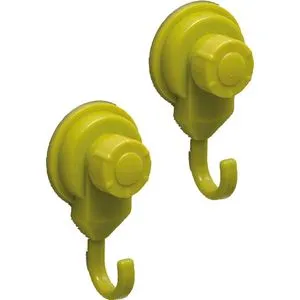 TENDANCE VAKUUM VEŠALICA 2/1 4,5X3,5X8,7CM PP ZELENA 9714140