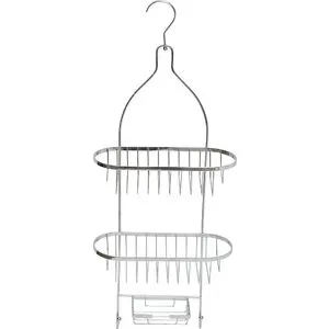 TENDANCE VISEĆA POLICA 26X11X63CM METAL HROM 9184102