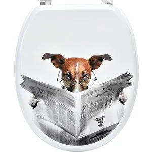 TENDANCE WC DASKA MDF SA METALNIM OKOVIMA 37,5X46CM MDF KARAMEL 4103383