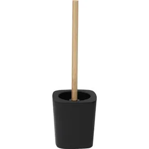 TENDANCE WC ČETKA 11,5X11,5X38CM ABS BAMBUS CRNA 66110103