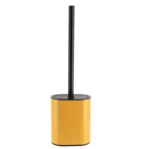 TENDANCE WC ČETKA 39X11,5X7CM METAL/SILIKON ŽUTA/CRNA AA6649123