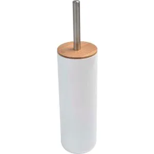 TENDANCE WC ČETKA BATH 37,2X9 CM POLIRESIN/BAMBUS BELA/BAMBUS 6674210