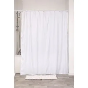 Tendance zavesa za kadu 180x200 cm mikrofiber bela 1212100