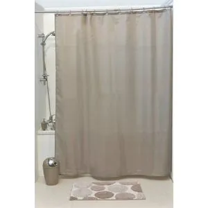 TENDANCE ZAVESA ZA KADU 180X200CM/12 PP KUKICA POLIESTER TAUPE 1204165