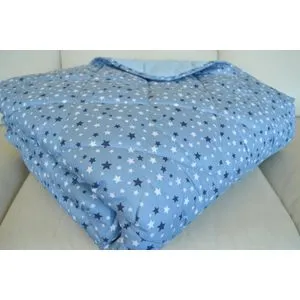 Štep deka Blue stars 200x200cm 564-5