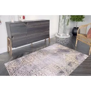 Tepih Conceptum Hypnose Dorian Chenille - Sivi AL 313 Multicolor (140 x 190 cm)