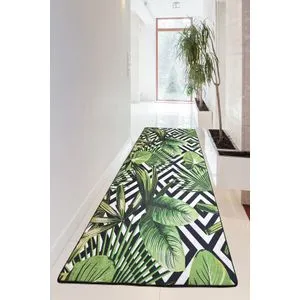 Tepih Conceptum Hypnose Tropic Djt - Višebojni (80 x 200 cm)