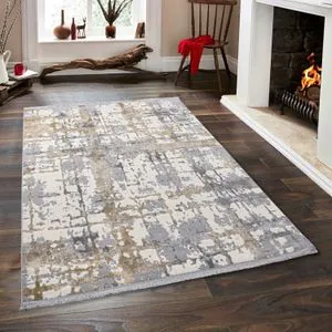 Tepih Notta 1100 - Siva, Bež, Krem (120 x 170 cm)