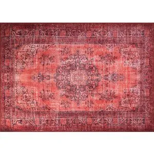 Tepih za hodnik Conceptum Hypnose Blues Chenille - Crveni AL 131, Višebojni (75 x 230 cm)