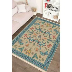 Teppich 133 Multicolor (100 x 200 cm)