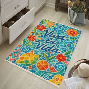 Teppich 256 Multicolor (100 x 300 cm)