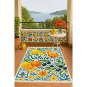 Teppich 266 Multicolor (180 x 280 cm)
