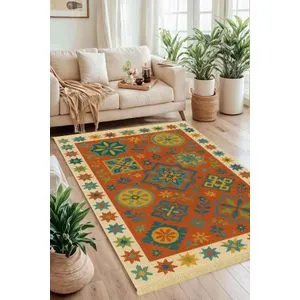 Teppich 267 Multicolor (100 x 300 cm)