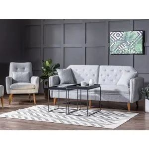 Terra-TKM03-1008 Grey Sofa-Bed Set