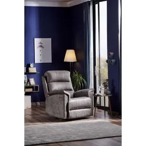 Tesla TV Grey Recliner