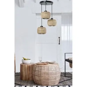 Tıger 3 U 1 Rattan Luster sa Tepsijama