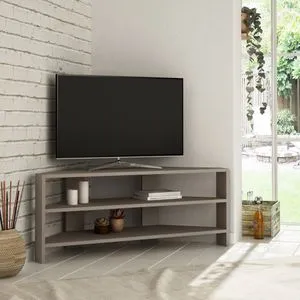 Thales Corner - Light Mocha Light Mocha TV Stand
