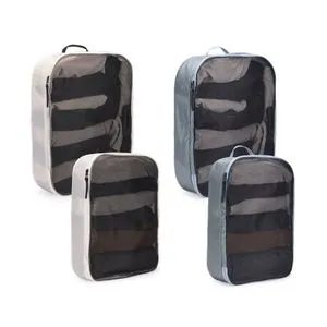 THULE Packing Cube Family Set komplet kocki za pakovanje 4/1 - Pond Gray/White