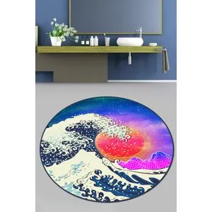 Tidal Wave Djt (100 cm) Multicolor Bathmat