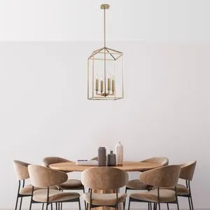 Till - 13256 Gold Chandelier