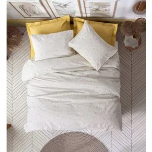 Tiny - Mustard Mustard Ranforce Super King Quilt Cover Set (EU) (IT)