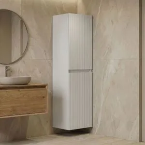 Tivoli 40 - 301 Matte White Bathroom Cabinet