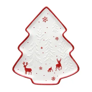 Tognana novogodišnji tanjir za posluživanje Winter Wonderland 31x26cm