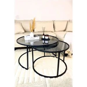 Tokyo 80 - Crni, Dimni Crni Fume Sto za Kafu