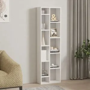 Tomi - White White Bookshelf