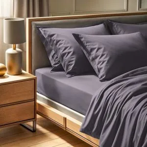 Tonne Grise - 68 Grey Ranforce Single Flat Sheet
