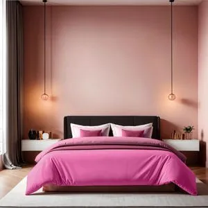 Tonne Rosse - 33 Dusty Rose Ranforce Double Quilt Cover (FR) (IT) (DE)