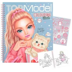 Top Model Kreativna Bojanka Sa Stikerima