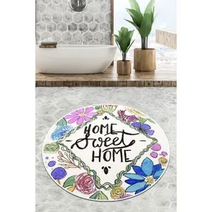 Topiary Circle Djt 100 Multicolor Bathmat