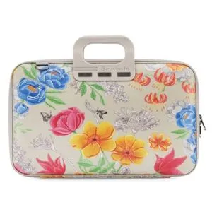 Torba BOMBATA Peonia 15,6"/16" - Limitirana Edicija Siva/Srebrna